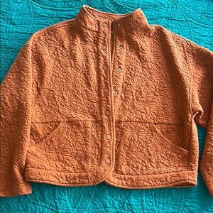 Maurices Rust Quilted Jacket size M